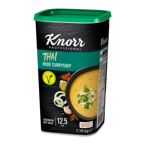 KNORR Thaisuppe 3 x 9 L /3 x 0,9 kg - En av bestselgerne fra Knorr Professional